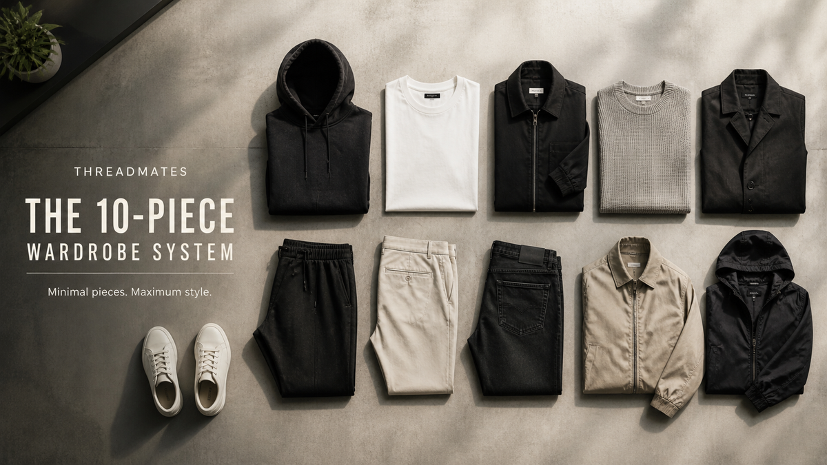 Minimal Wardrobe, Maximum Style: The 10-Piece System