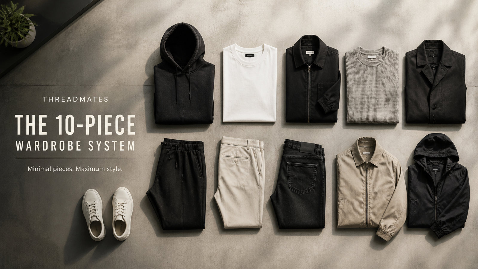 Minimal Wardrobe, Maximum Style: The 10-Piece System