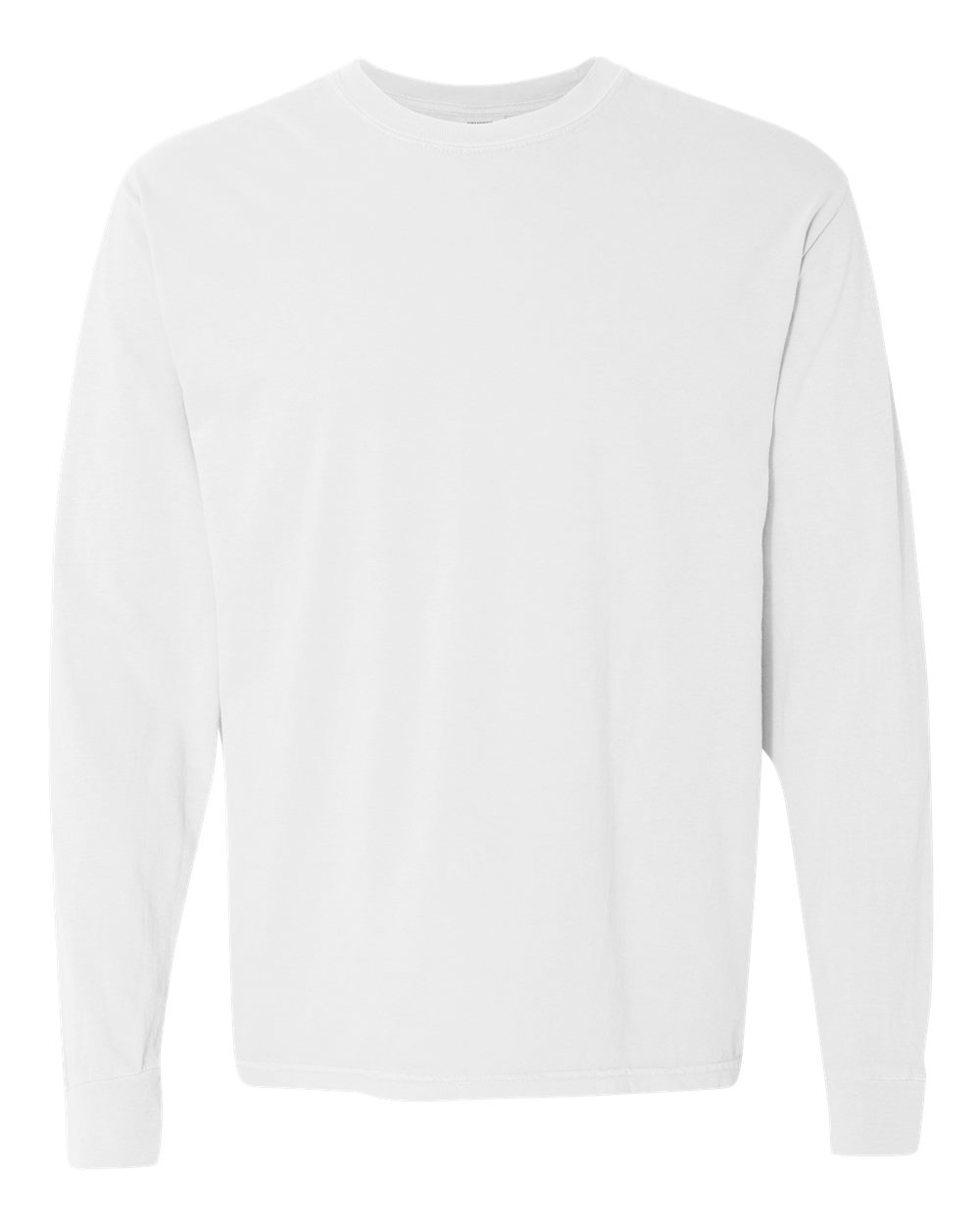 Custom Garment-Dyed Long Sleeve T-Shirt front preview